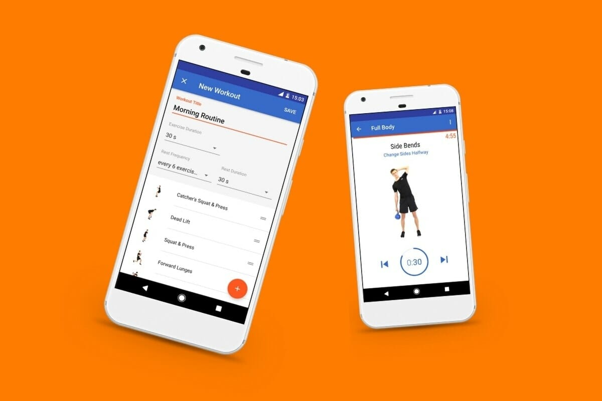Fitify Workout App Screenshots