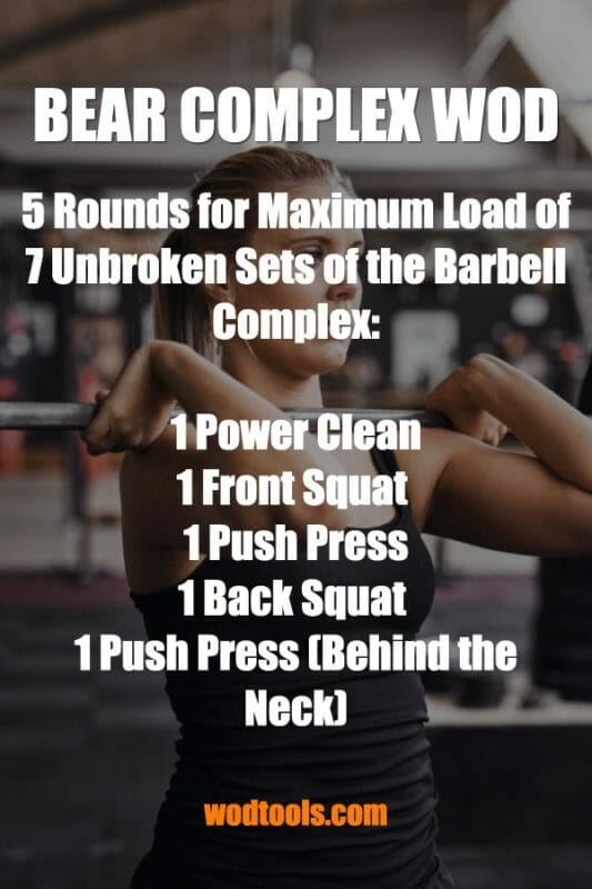 Bear complex WOD - A Killer Barbell Workout